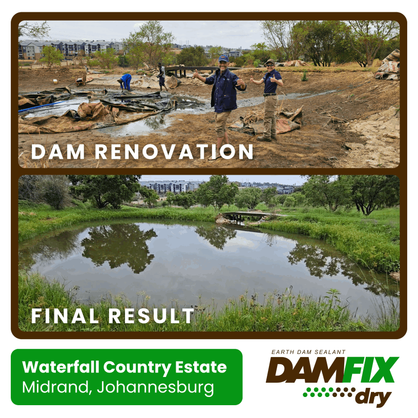 DAMFIX Dry - Before and After - Waterfall Country Estate